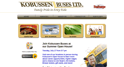 Desktop Screenshot of kobussen.com